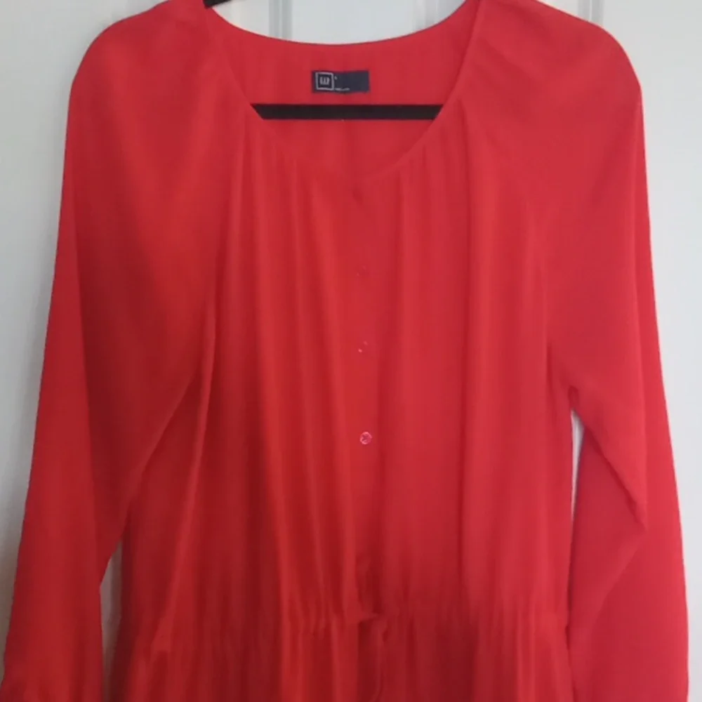 GAP Women's Mini Dress - Bold Red - Picture 2 of 7